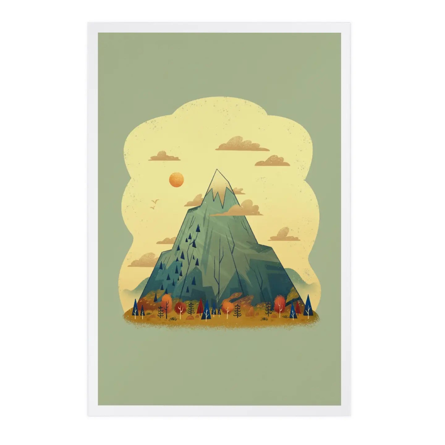 Mountain Peak Postcard