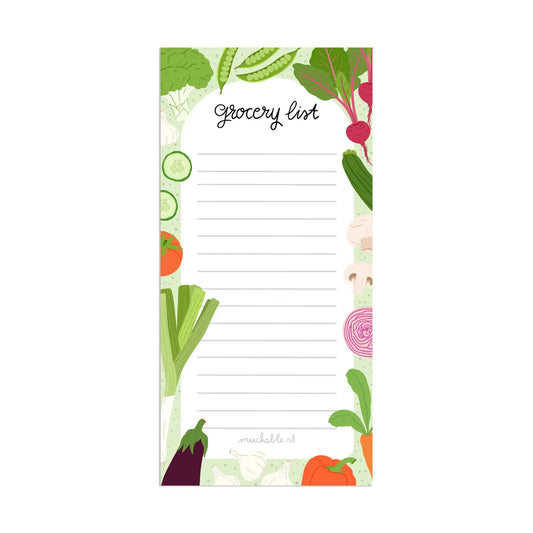 Grocery List Notepad