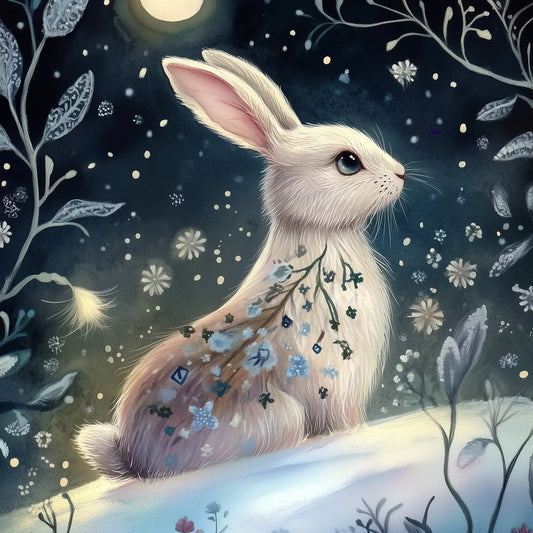 Magic Rabbit Postcard