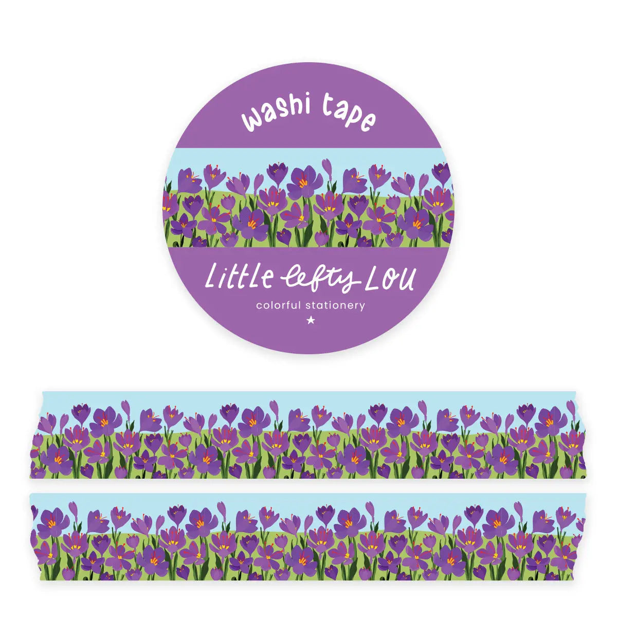 Crocus Washi Tape
