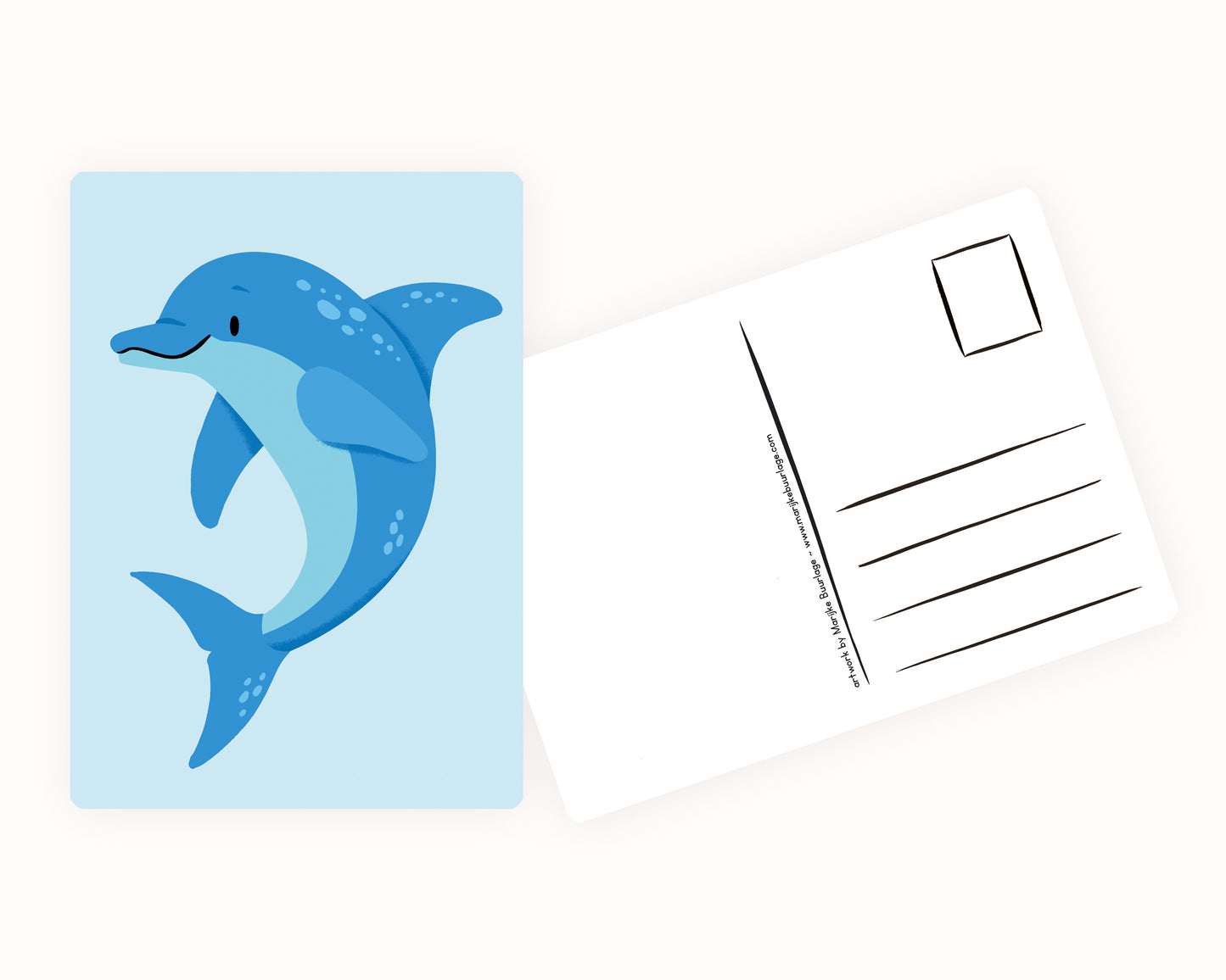 Dolphin Postcard