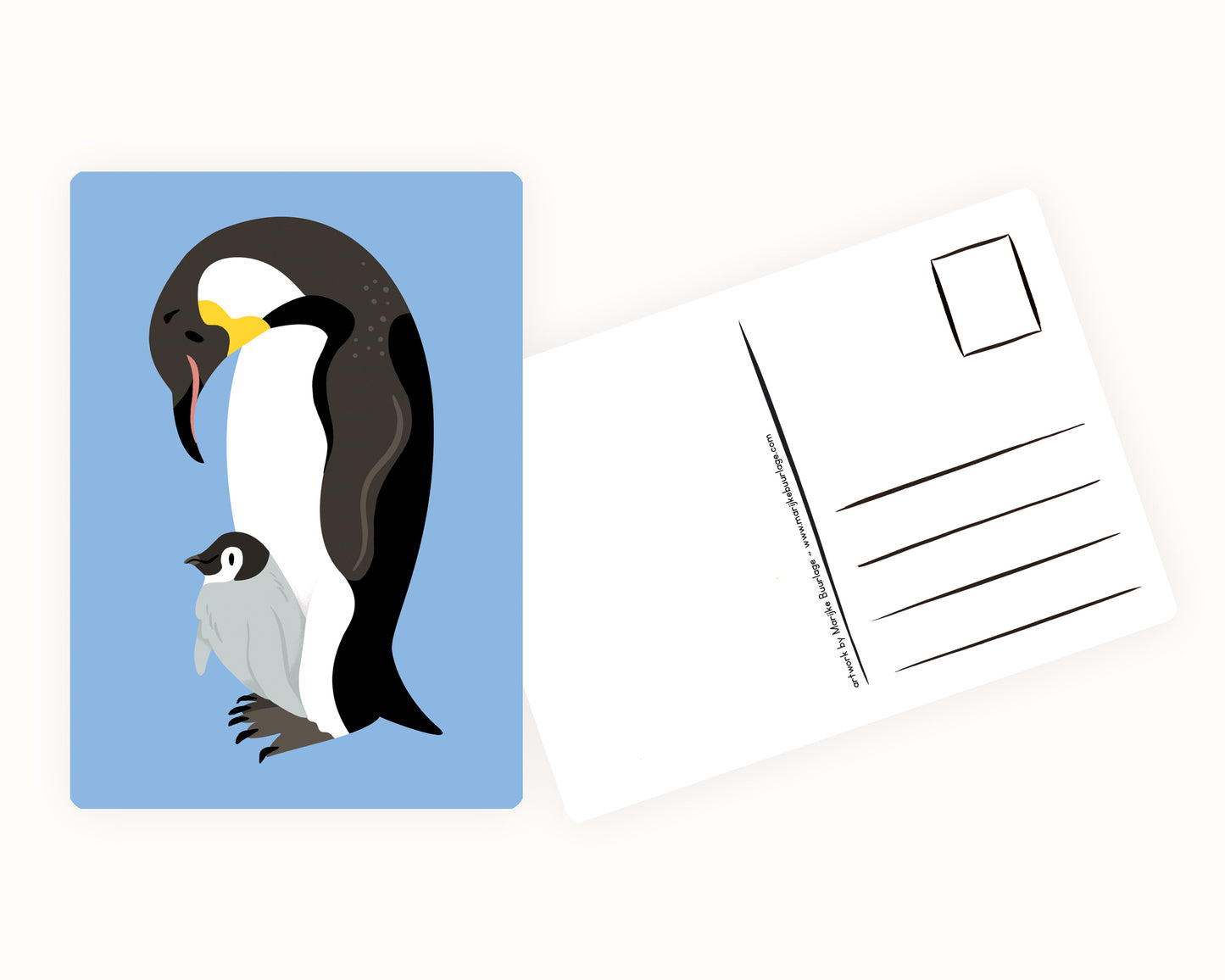 Penguin Postcard