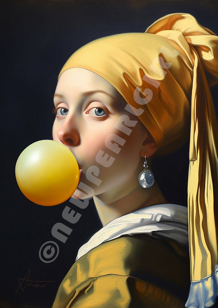 New Pearl Girl Postcard: Adele