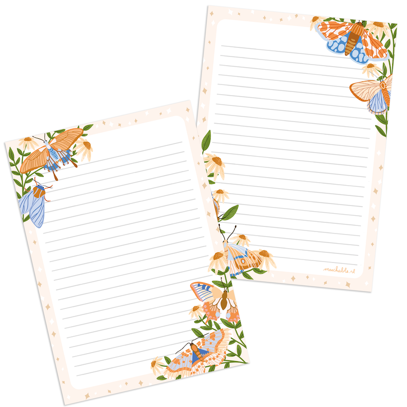 Butterfly Notepad