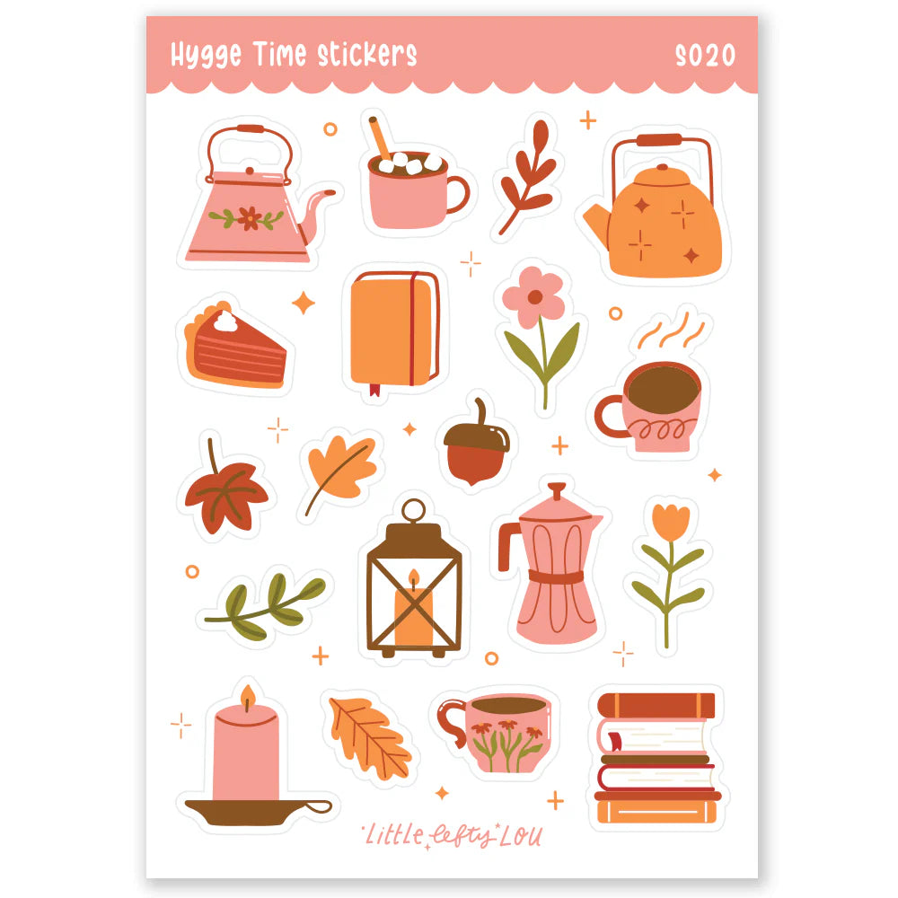 Hygge Time Sticker Sheet