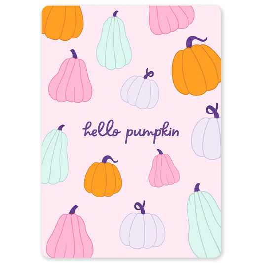 Hello Pumpkin Postcard