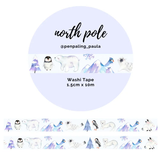 North Pole Washi Tape