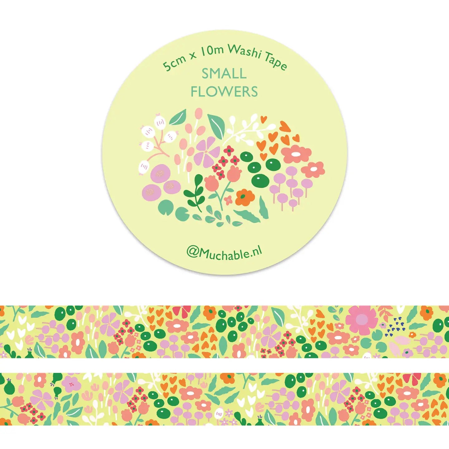 Small Flowers Washi Tape