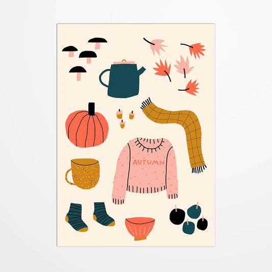 Autumn Postcard