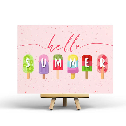 Hello Summer Postcard