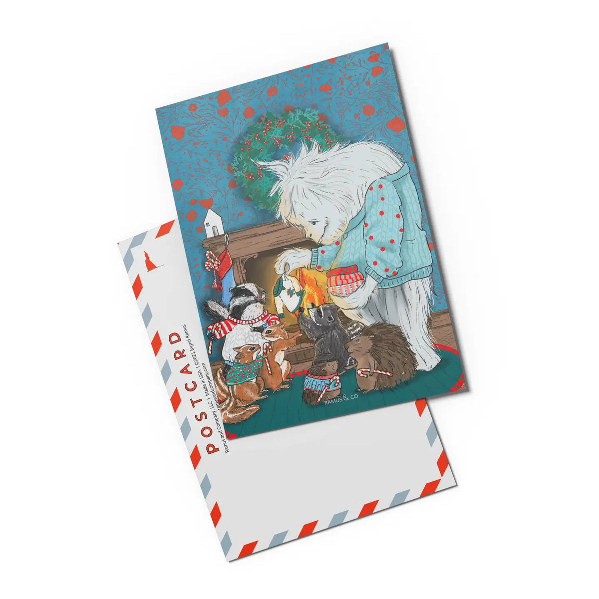 Yeti Sweater Club Postcard