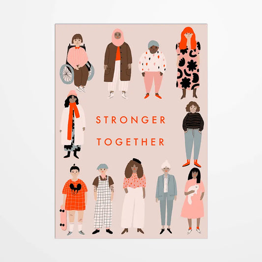 Stronger Together Postcard