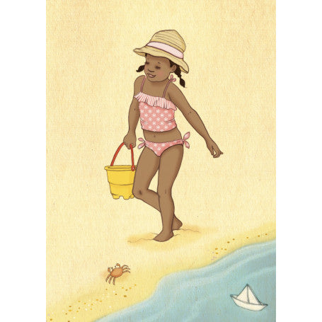 Belle & Boo Postcard "Beach Day"