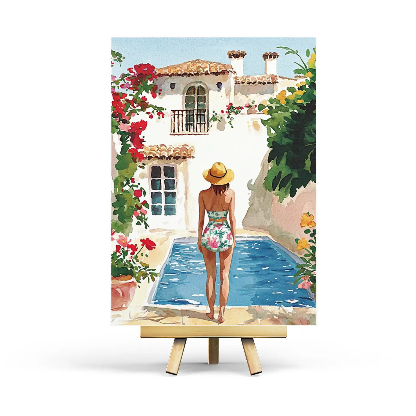 Summer House Postcard