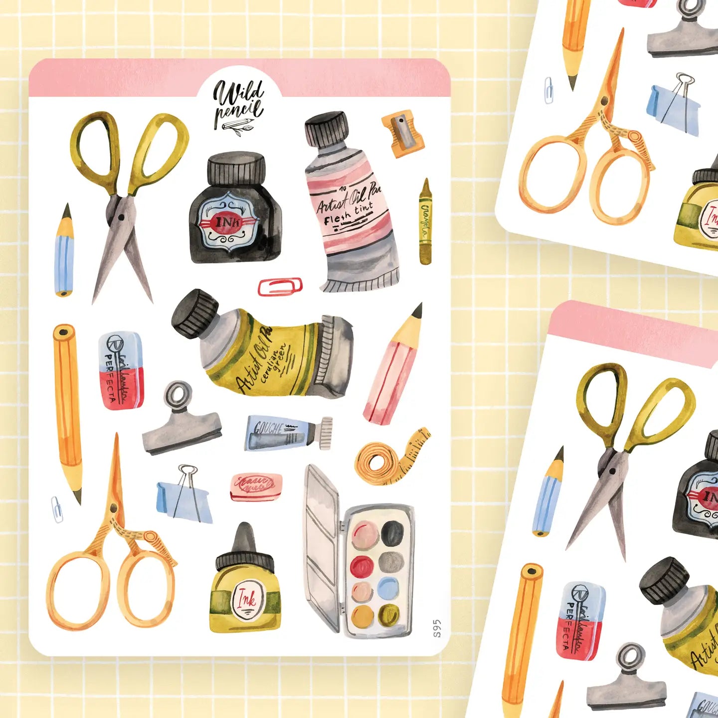 Art Shop Sticker Sheet