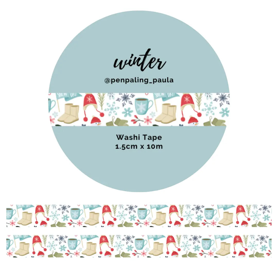 Winter Washi Tape