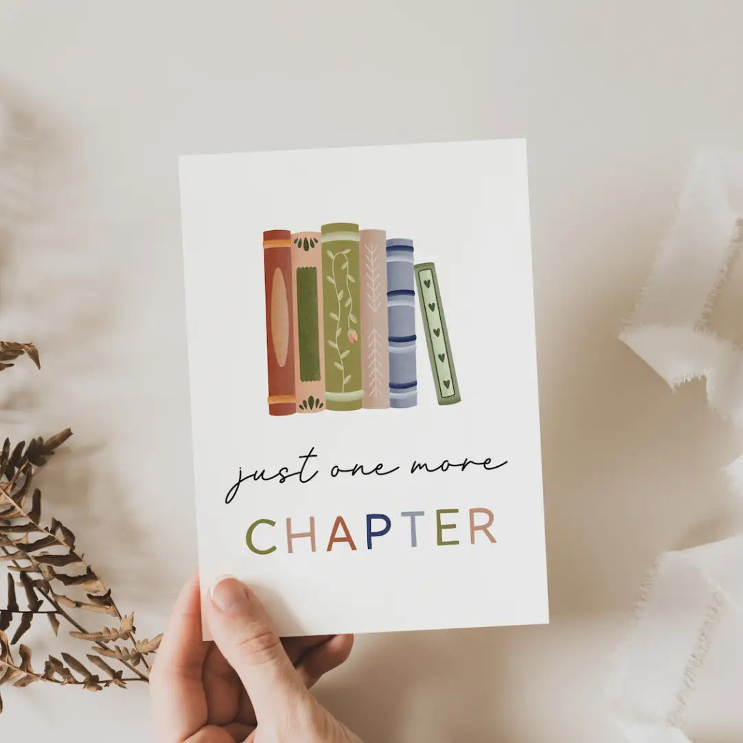 One More Chapter Postcard
