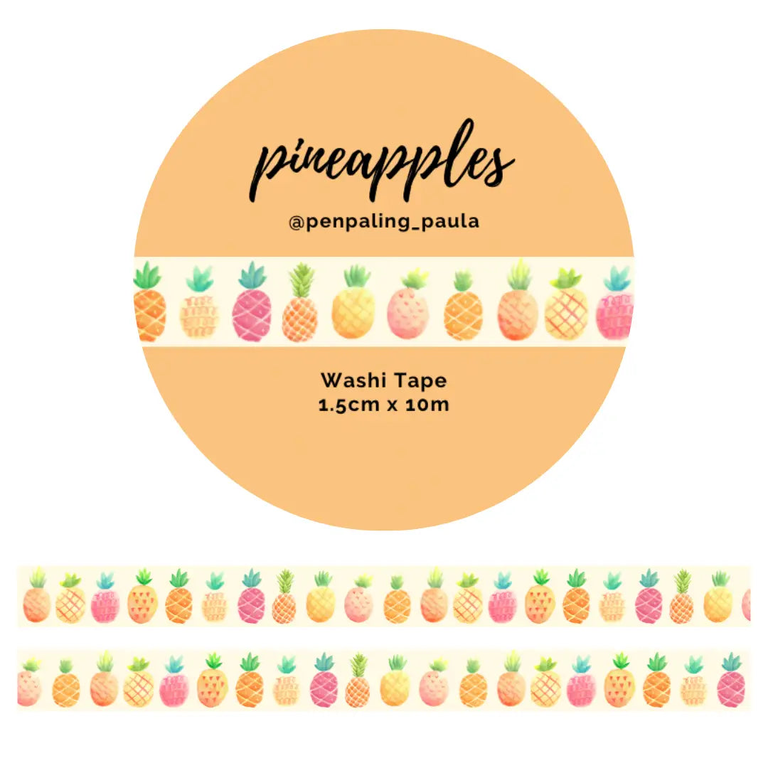 Pineapples Washi Tape