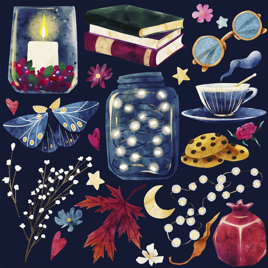 Autumn Nights Postcard