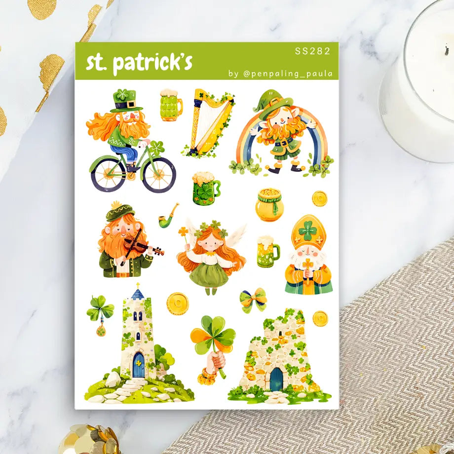 St. Patrick's Sticker Sheet