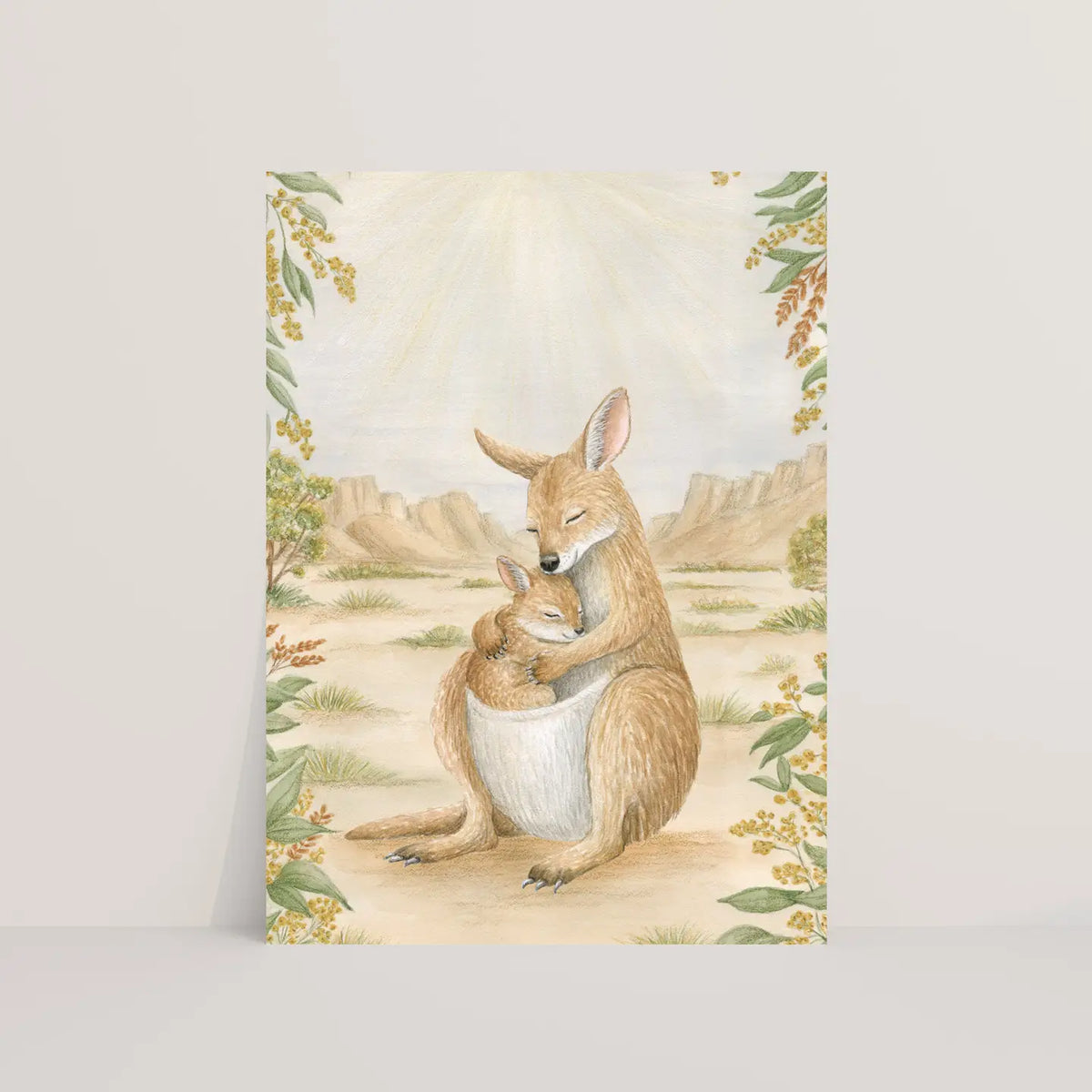 Kangaroos Postcard