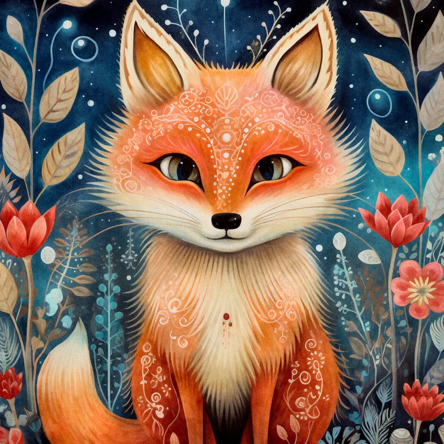 Forrest Fox Postcard