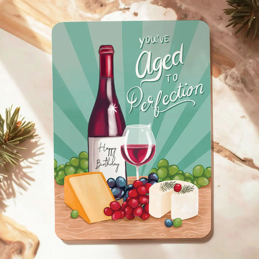 Aged to Perfection Postcard