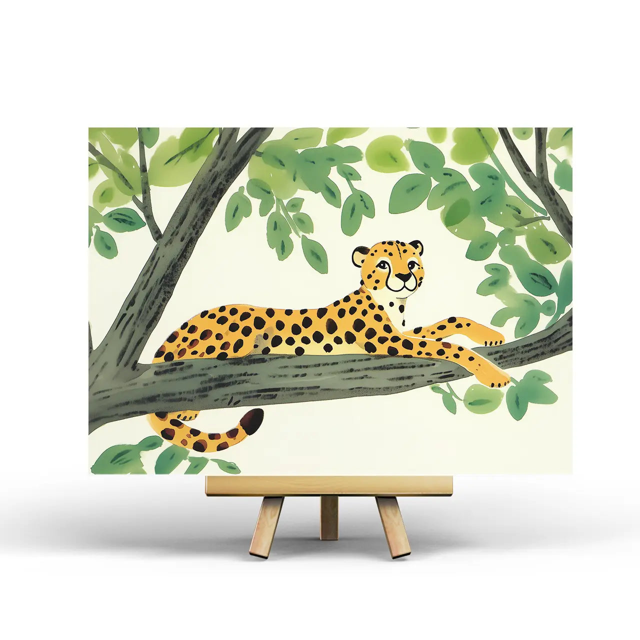Leopard Postcard