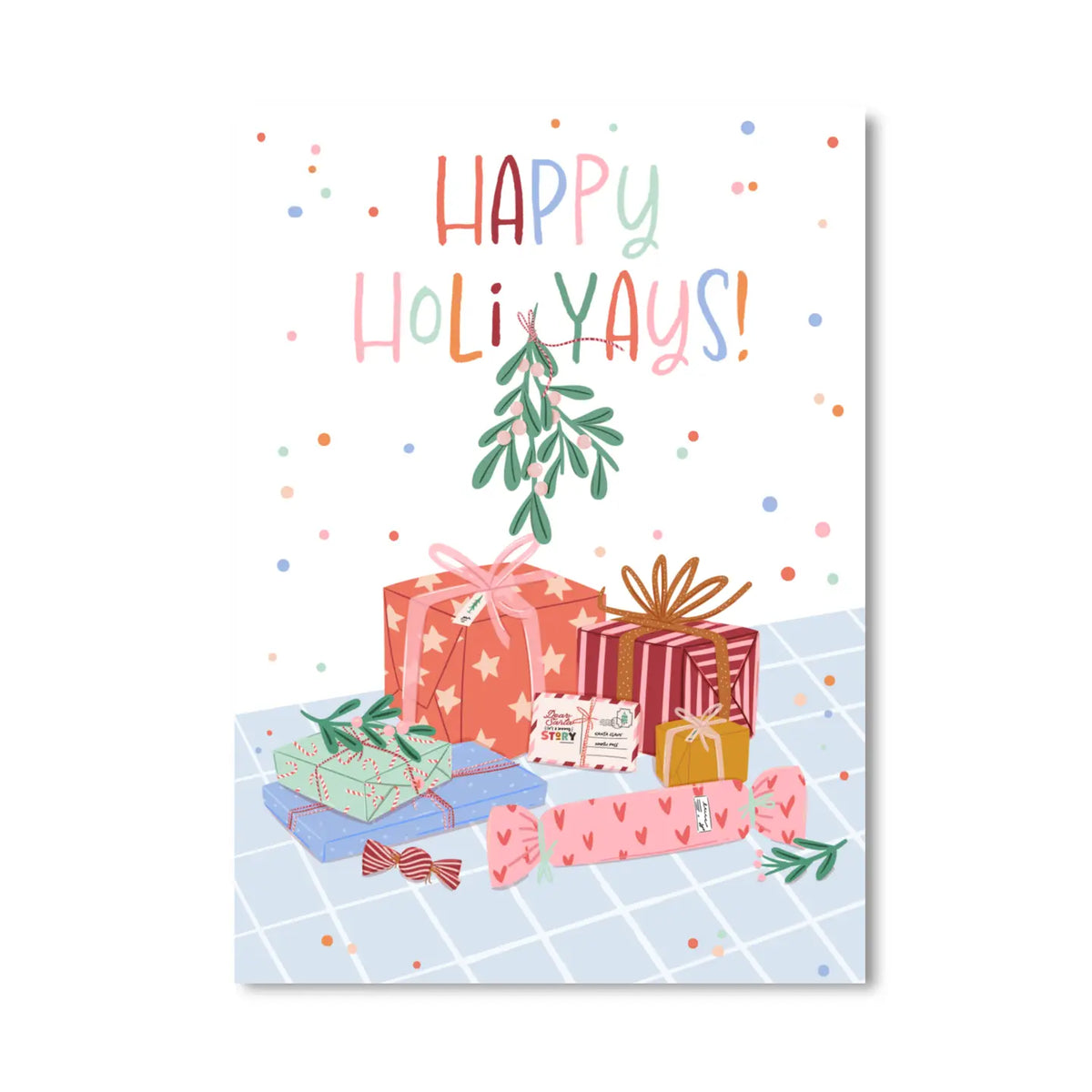 Happy Holi-Yays Postcard