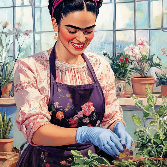 Frida Gardening