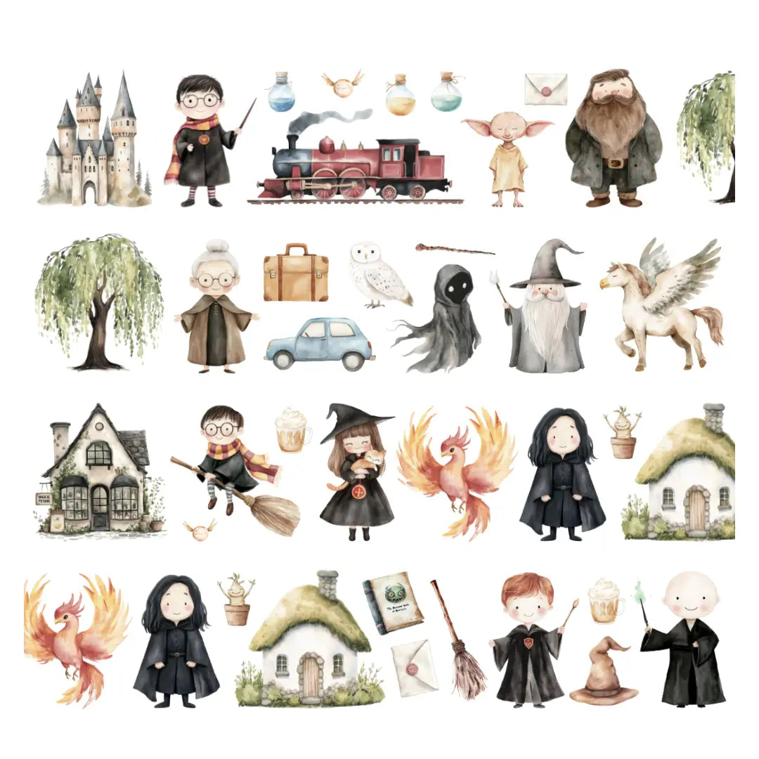 Wizarding World PET Tape PRE-CUT