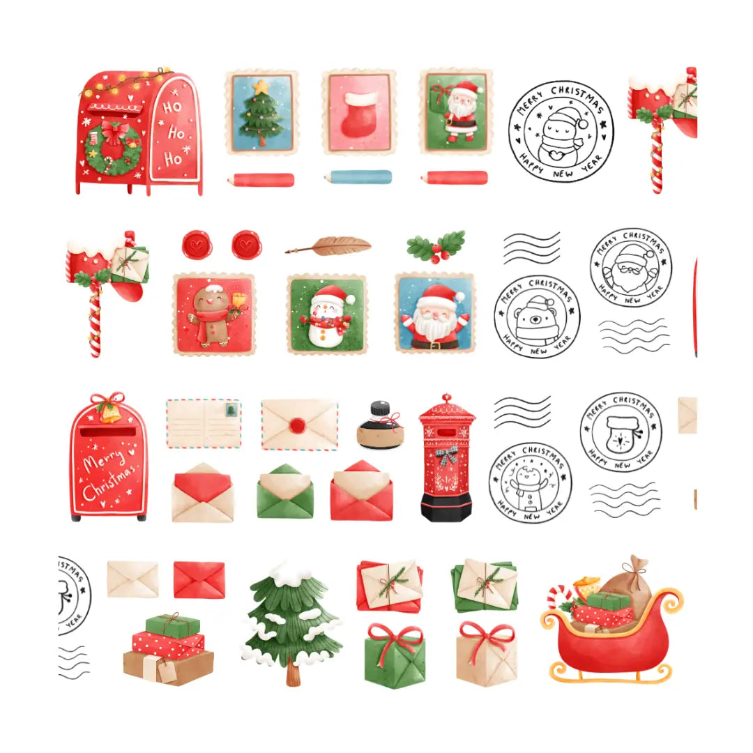 Christmas Mail - PET Tape PRE-CUT