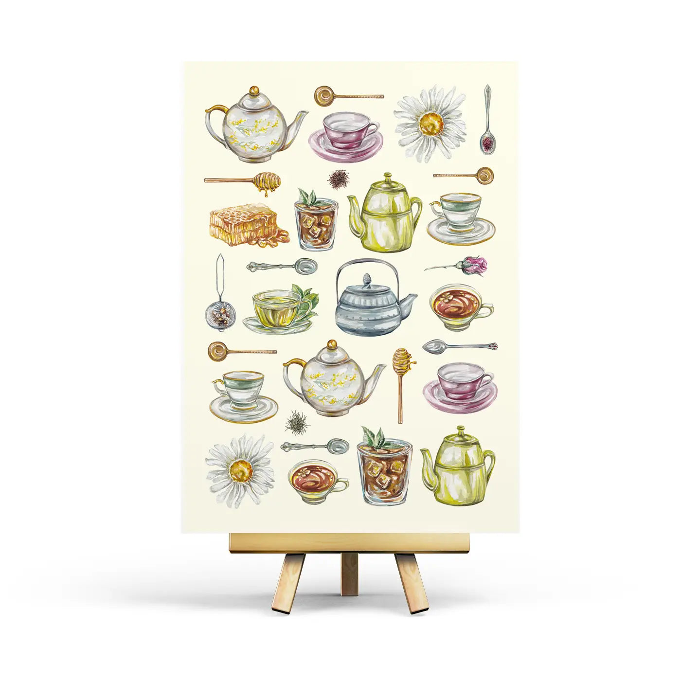 Tea Time Postcard