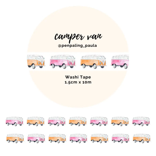 Camper Van Washi Tape