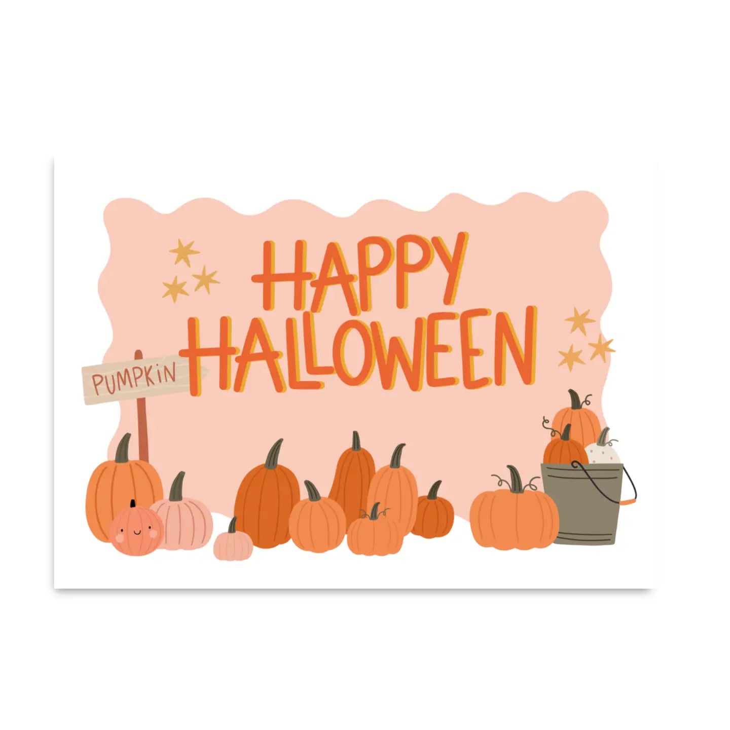 Happy Halloween Postcard
