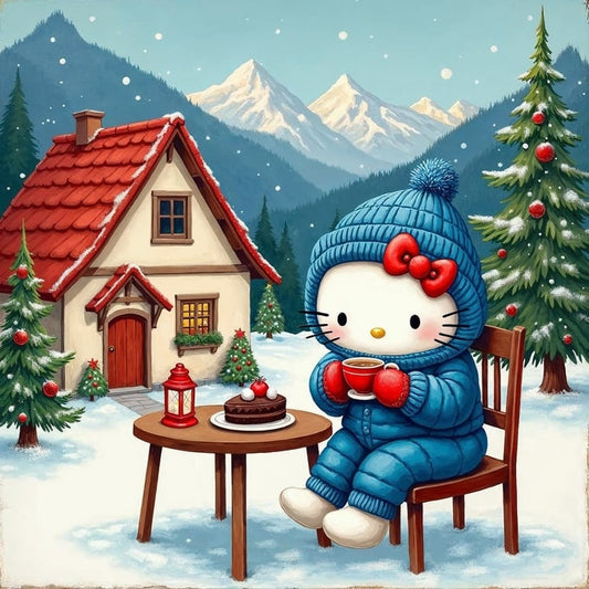 Hello Kitty on Winter Holiday