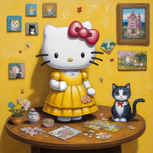Hello Kitty Puzzle Time