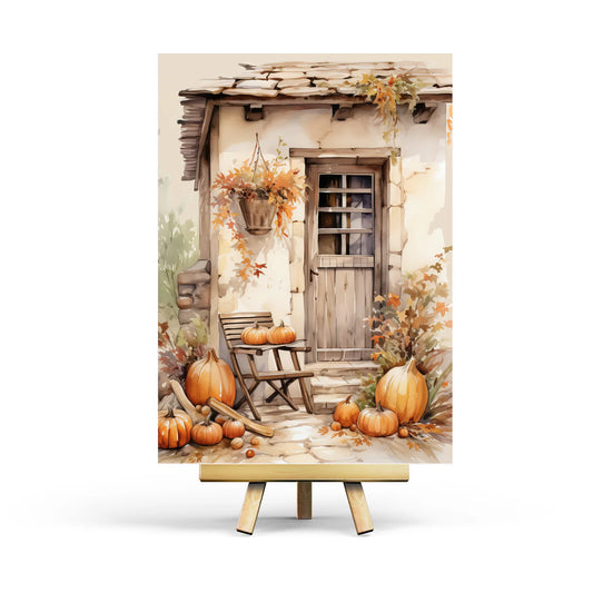 Autumn House Postcard