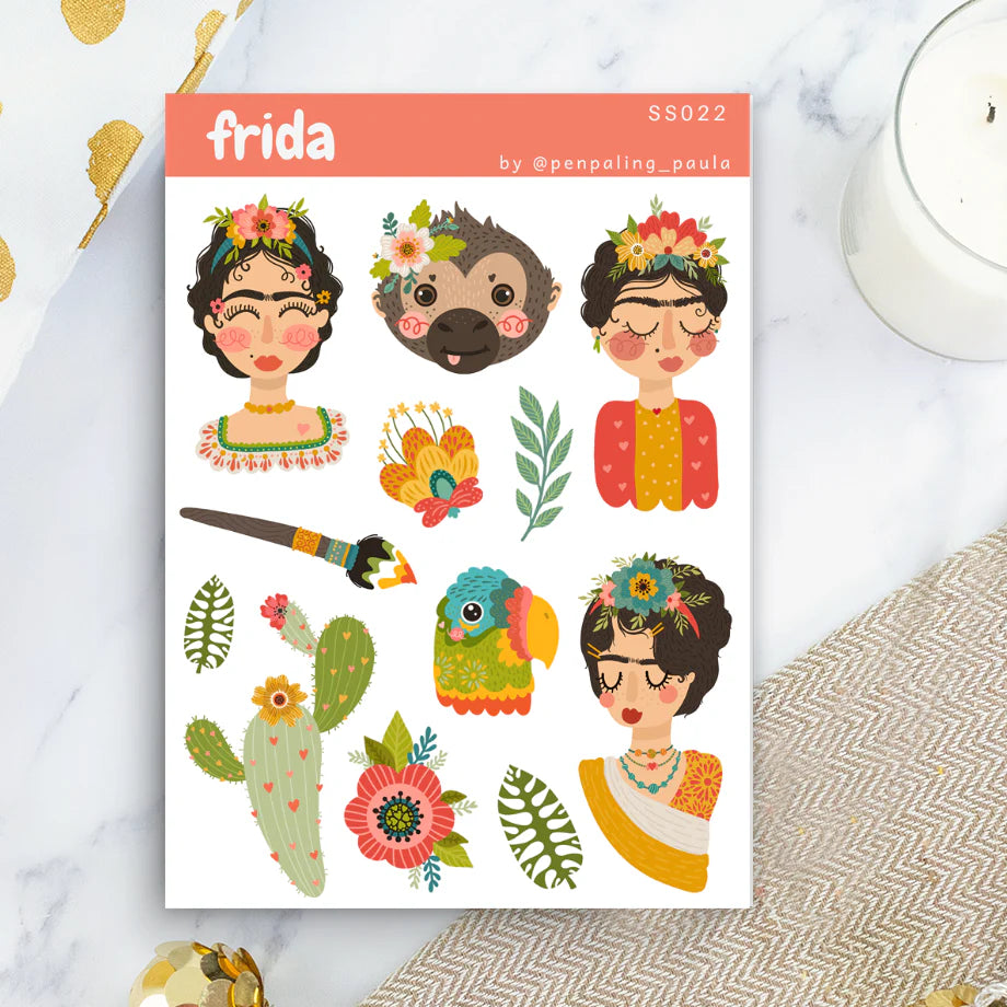Frida Sticker Sheet