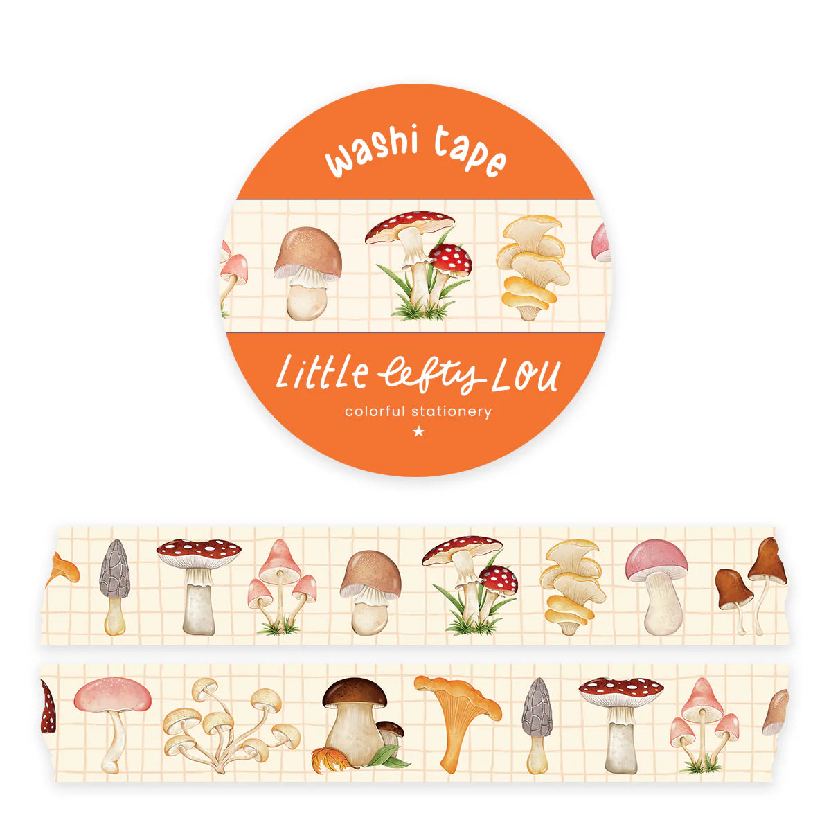 Mushroom Washi Tape