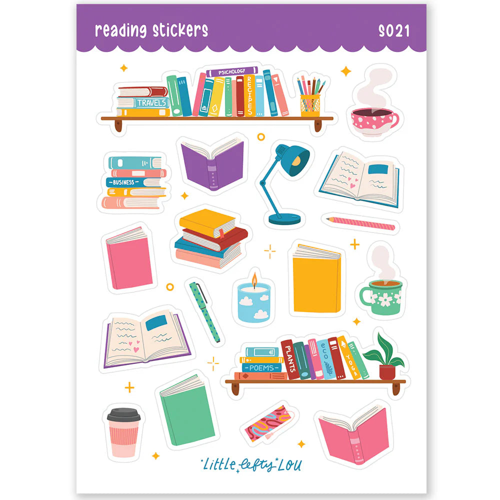 Reading Sticker Sheet