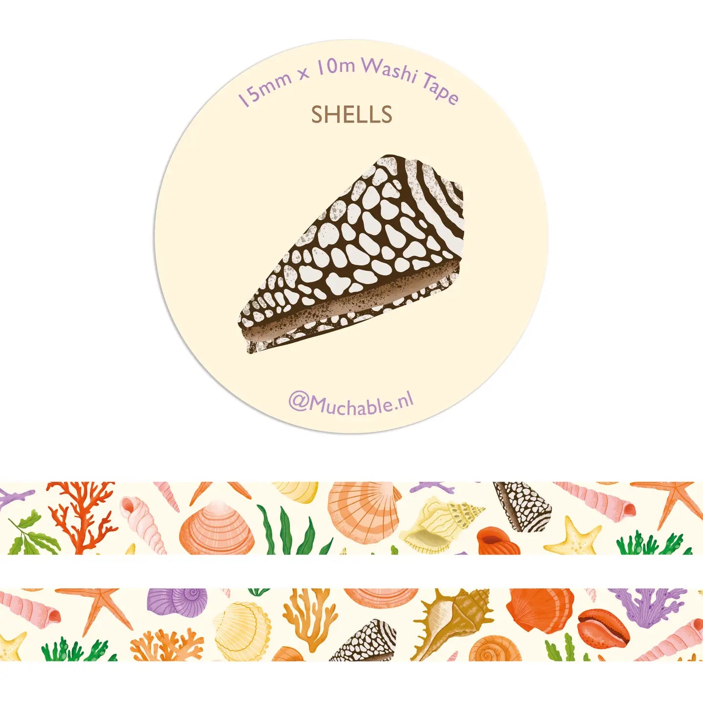 Shells Washi Tape