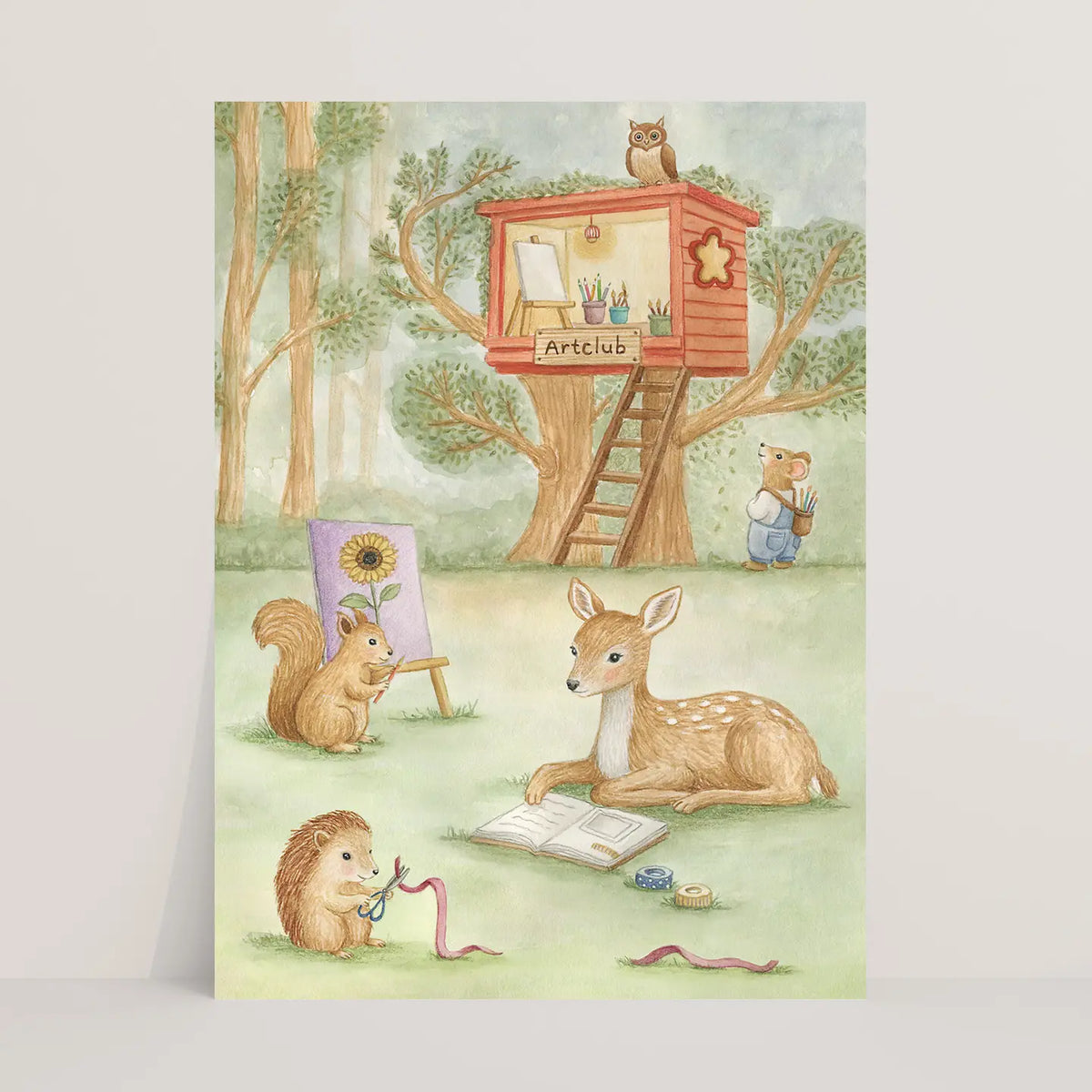Artclub Postcard