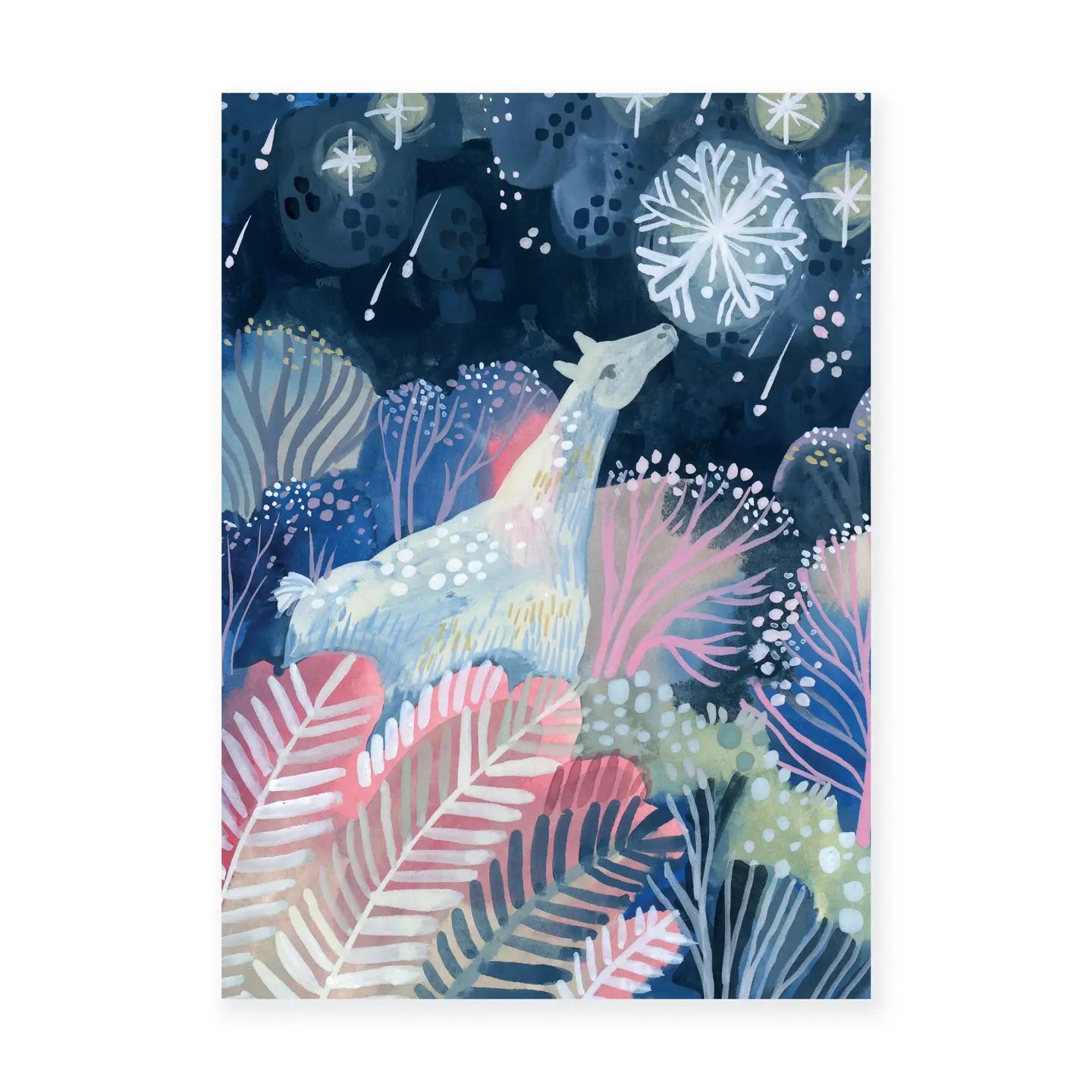 Snowflake Postcard
