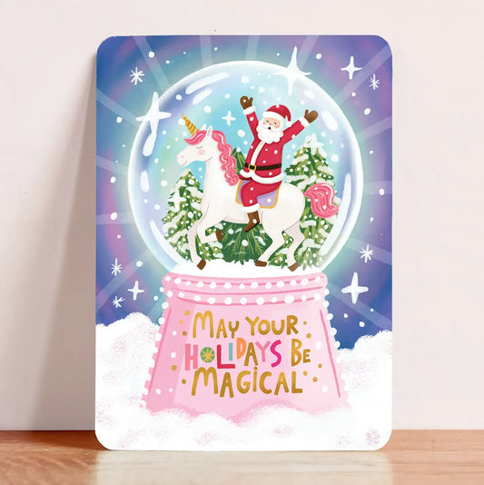 May Your Holidays be Magical Postcard