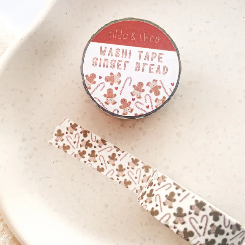 Gingerbread Washi Tape