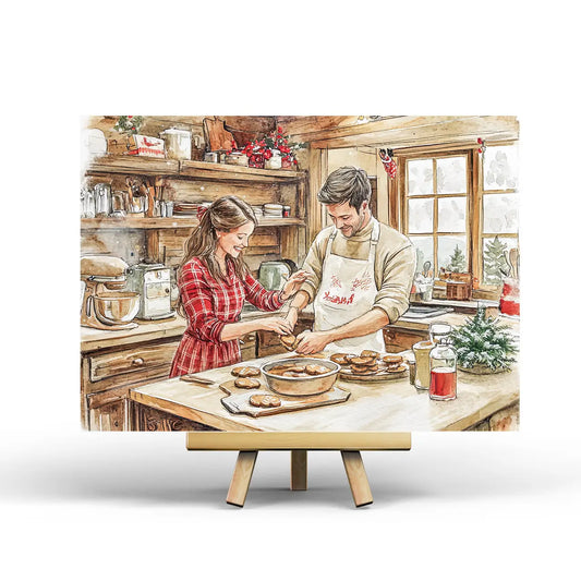 Christmas Cookies Postcard