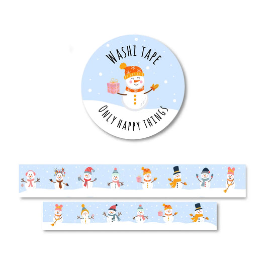 Sweet Snowmen Washi Tape