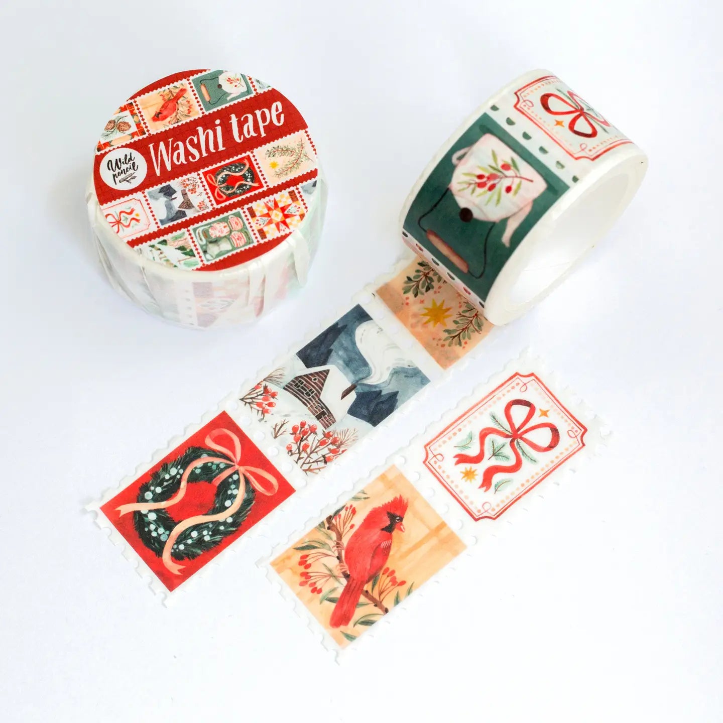 Christmas Stamps Washi Tape