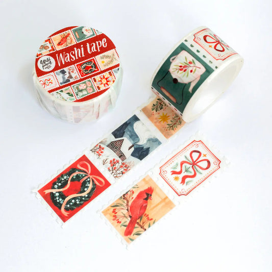 Christmas Stamps Washi Tape